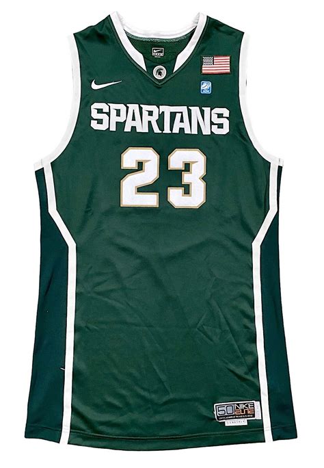 2010-11 Draymond Green Michigan State Spartans Game-Used Jersey - Grey ...