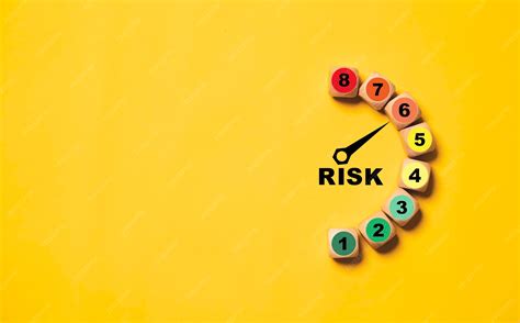 Risk level indicator rating print screen wooden cube block since low to ...