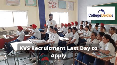 KVS Recruitment Last Day to Apply Today: Check Important Instructions ...