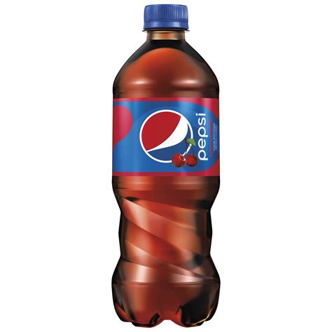 Pepsi Cola Wild Cherry Soda Pop, 20 oz Bottle - Walmart.com