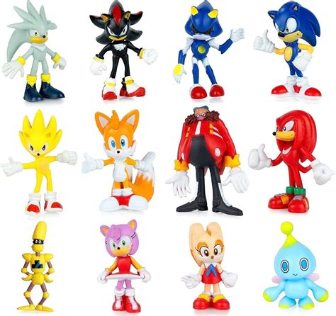Customer reviews for GSMD Sonic the Hedgehog Mini Figures Set - 12PCS 2 ...