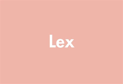 Image result for LEX