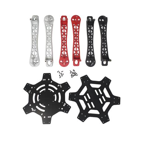 Ready to Sky F550 Hexa-Copter Frame, Landing Gears and Integrated PCB ...