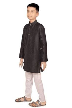 Buy ozurdex Kids Kurta (11-12 Year, Black) at Amazon.in
