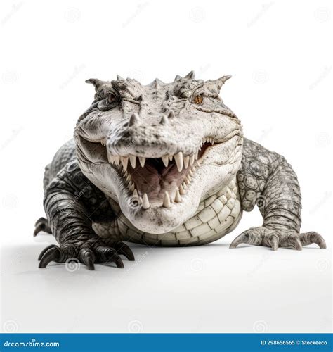 Photorealistic Alligator Illustration with Clever Wit and Detailed ...