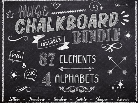 Chalkboard Banner Sign