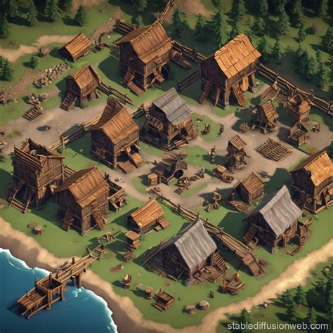 Village Layout 的图像结果