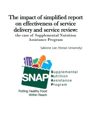Fillable Online The impact of simplified report Fax Email Print - pdfFiller