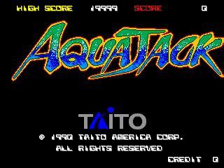[mdk] Aqua Jack (US) download for mame 0.288