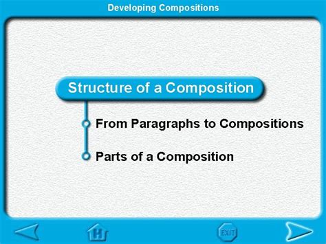 Language Network Developing Compositions Developing Compositions ...