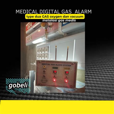 Jual DIGITAL GAS ALARM untuk instalasi gas medis - Medical Gas Alarm ...