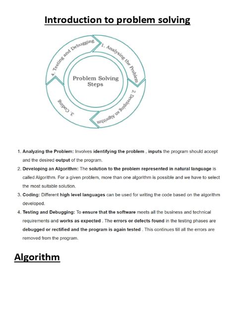 Effective Problem Solving Introduction 的图像结果