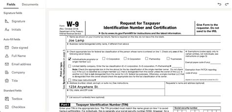 Image result for How to Fill Out Form W-9