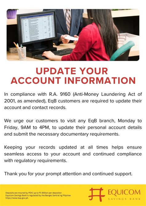 Image result for Customer Information Update Request Notification