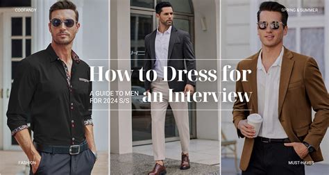 Job Interview Attire For A Male What To Wear To An Interview For Men