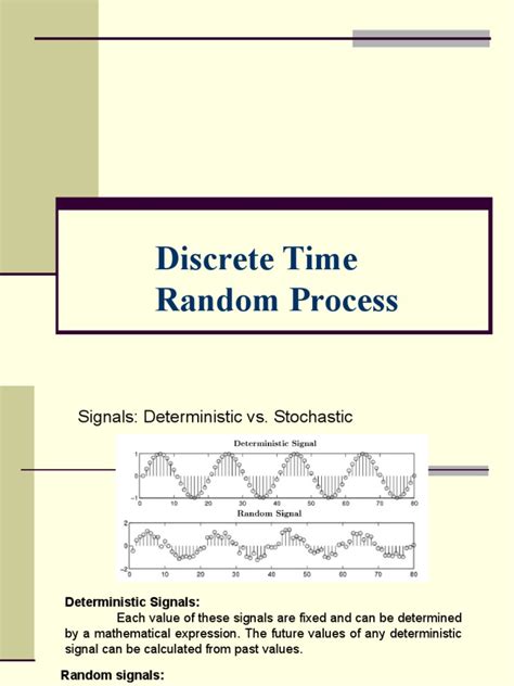 Image result for Discrete Random Process