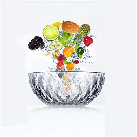 Buy Incrizma Imported Glass Bowl Fruit/Salad/Dessert/Noodle Bowl Set ...