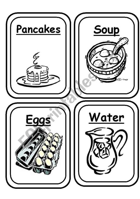 Food FlashCards 的图像结果