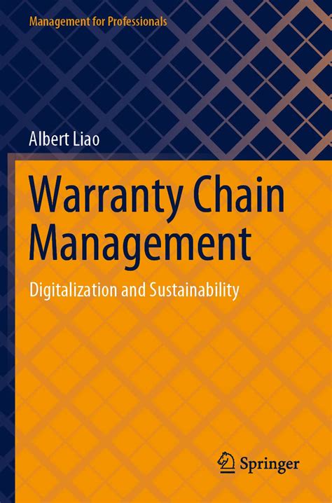 Buy Warranty Chain Management: Digitalization and Sustainability ...