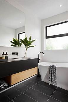 Bathroom Floor Tiles Black by Modern Black And White Bathroom With Black Tile Matte Bathroom Floor Tiles Black