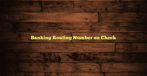 Image result for How Do You Read a Check Routing Number