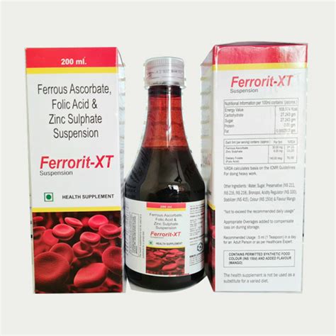 FERRORIT-XT Suspension Kriti Lifesciences