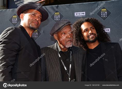 Los Angeles Apr Mario Van Peebles Melvin Van Peebles Makaylo – Stock ...