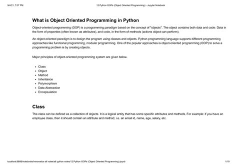 Image result for Object-Oriented Programming Python Notes