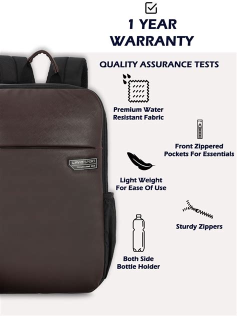 Lavie Sport Premier 21L Laptop Backpack For Men & Women Navy – Lavie World