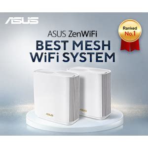 ASUS ZenWiFi XT8 Router Black - AX6600 Whole-Home Tri-Band Mesh WiFi 6 ...