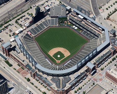 Colorado Rockies Stadium Coors Field Colorado Rockies Baseball