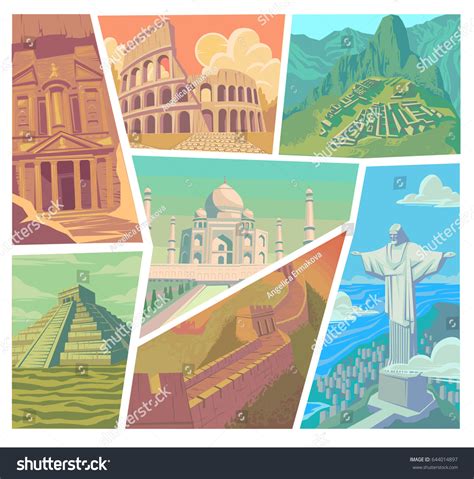 7 Wonders of the World Animated 的图像结果