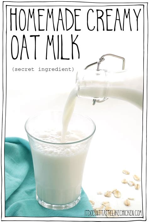 Homemade Creamy Oat Milk | Recipe Cart | Recipe Cart