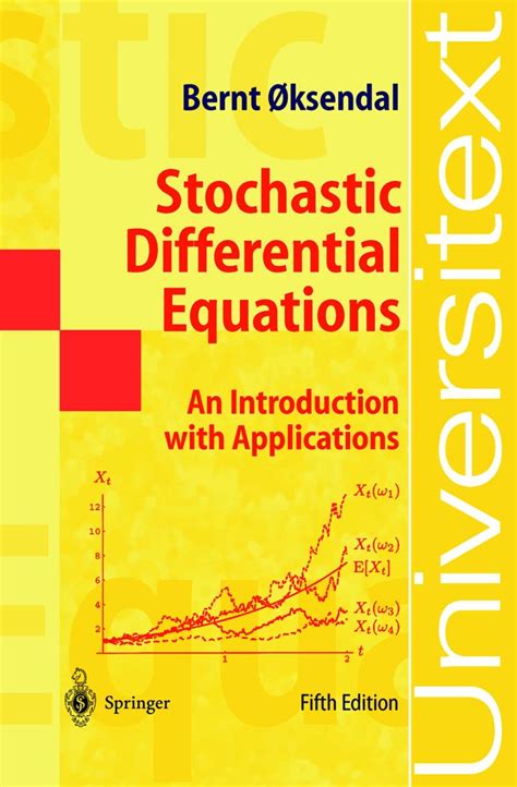 Buy Stochastic Differential Equations: An Introduction with ...