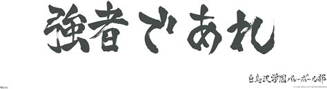 Buy Haikyuu Merch Poster Shiratorizawa Academy High School Flag Anime ...