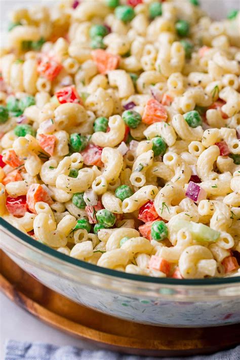 Easy macaroni salad recipe with mayo - staffingbery