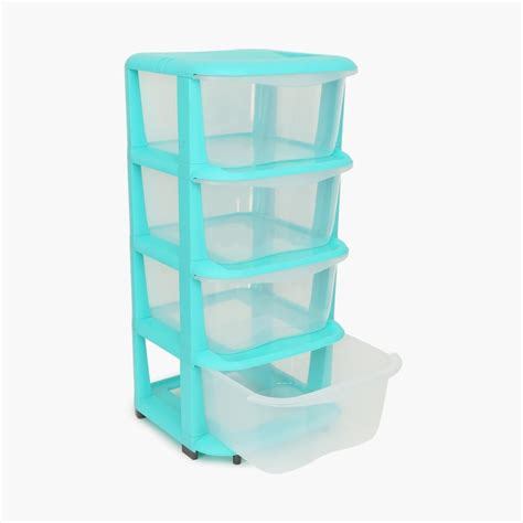 Buy Omnia Multipurpose 4 Tier Drawer Cabinet from Home Centre at just ...