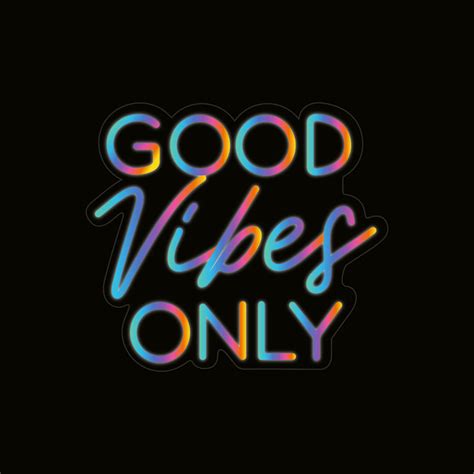 Good Vibes Only FloRo Neon Sign Online India - Sparky Neon