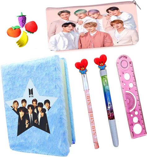 Flipkart.com | TITIRANGI 9pcs BTS Geometry Box for Boys Pencil Box for ...