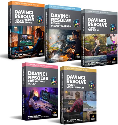 Tutorial Experts DaVinci Resolve Masterclass-Bundle | teDRMCB