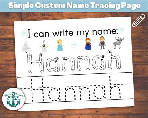 Image result for Custom Name Tracing