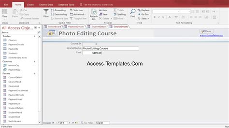 Simple Access Database Examples 的图像结果