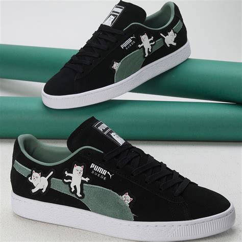 PUMA x RIPNDIP Suede Sneakers (Black) – Capsul