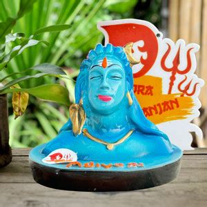 sanskaari Adiyogi shiva statue Lord shiva idol | shiva idol for car ...