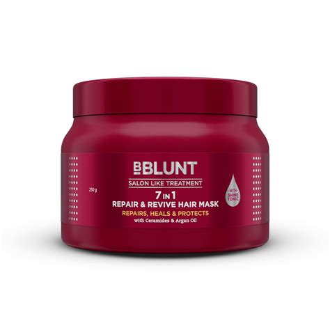 BBLUNT 7 In 1 Repair & Revive Hair Mask For Upto 100% Damage Repair ...