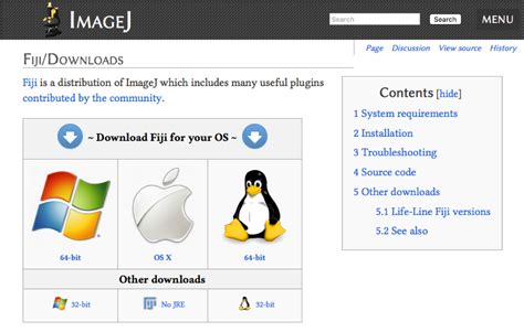 Image result for ImageJ Software Java Version 8