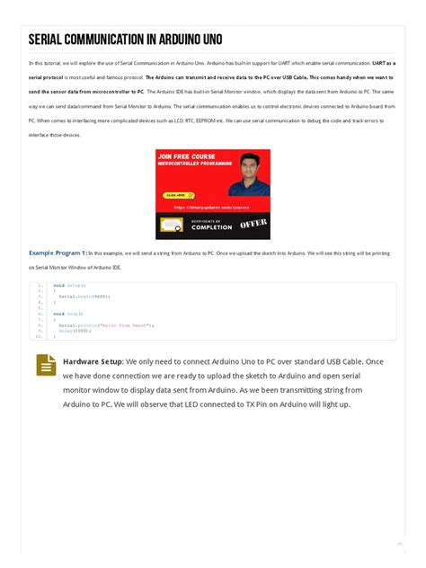 Arduino Serial Communication Tutorial 的图像结果