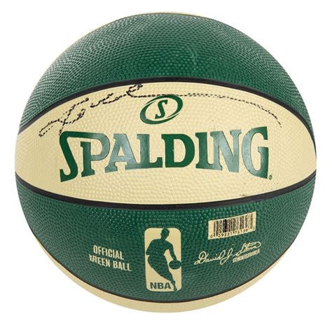 A Kobe Bryant Signed Basketball.