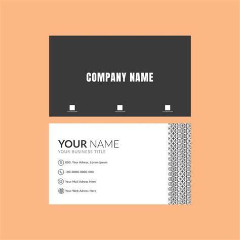How to Create Vector Business Card Design 的图像结果