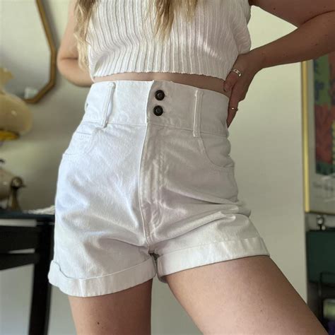 Vintage 80's / 90's Express super high waist double... - Depop